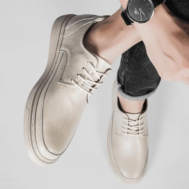 Men's Hybrid Dress Sneakers with Cushioned Sole