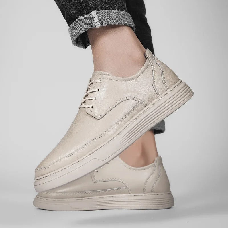 Men's Hybrid Dress Sneakers with Cushioned Sole