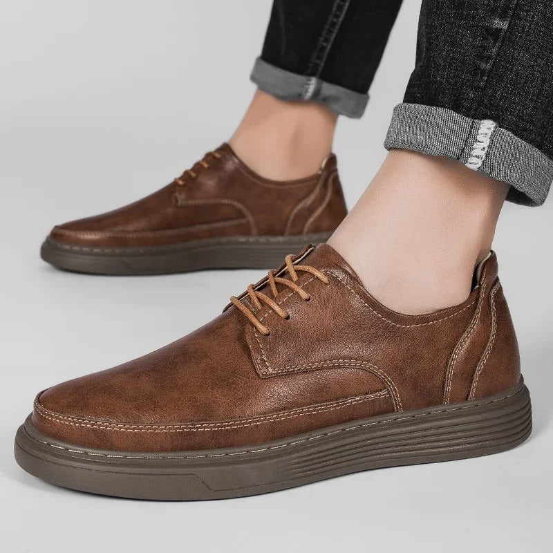 Men's Hybrid Dress Sneakers with Cushioned Sole