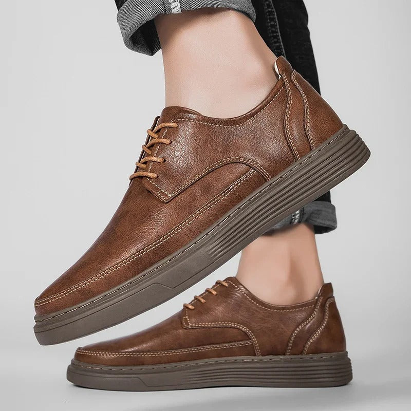 Men's Hybrid Dress Sneakers with Cushioned Sole