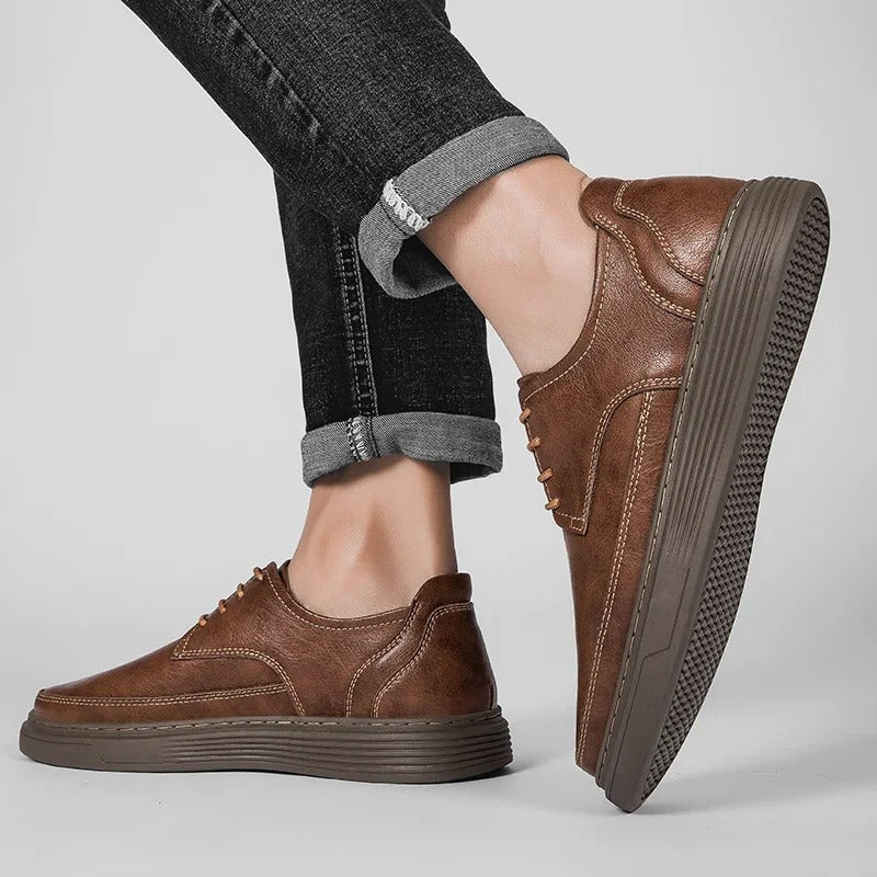 Men's Hybrid Dress Sneakers with Cushioned Sole