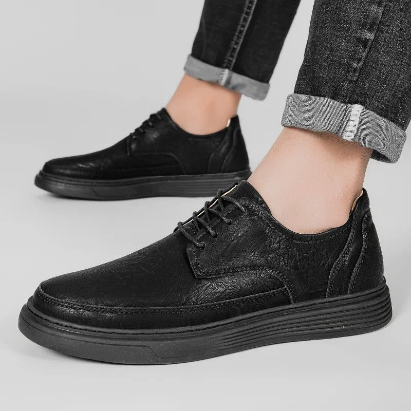 Men's Hybrid Dress Sneakers with Cushioned Sole