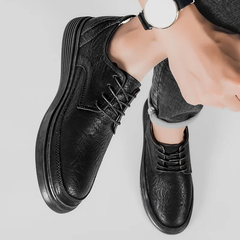 Men's Hybrid Dress Sneakers with Cushioned Sole