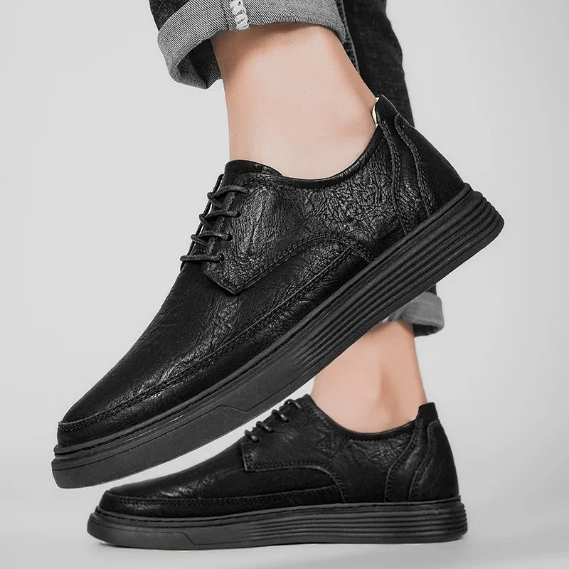 Men's Hybrid Dress Sneakers with Cushioned Sole