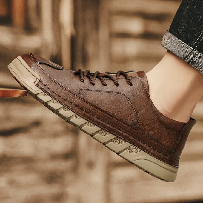Men's Smart Casual Shoes with Cushioned Non-Slip Sole