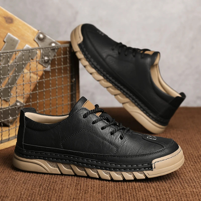 Men's Smart Casual Shoes with Cushioned Non-Slip Sole