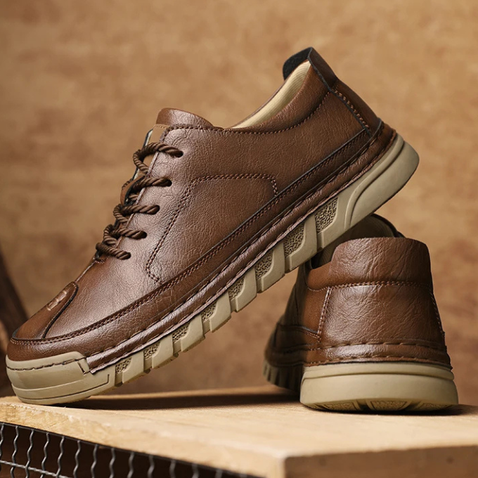 Men's Smart Casual Shoes with Cushioned Non-Slip Sole