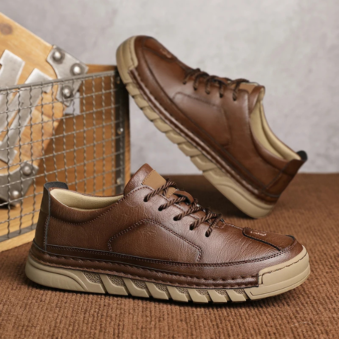 Men's Smart Casual Shoes with Cushioned Non-Slip Sole