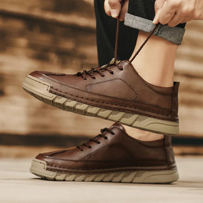 Men's Smart Casual Shoes with Cushioned Non-Slip Sole