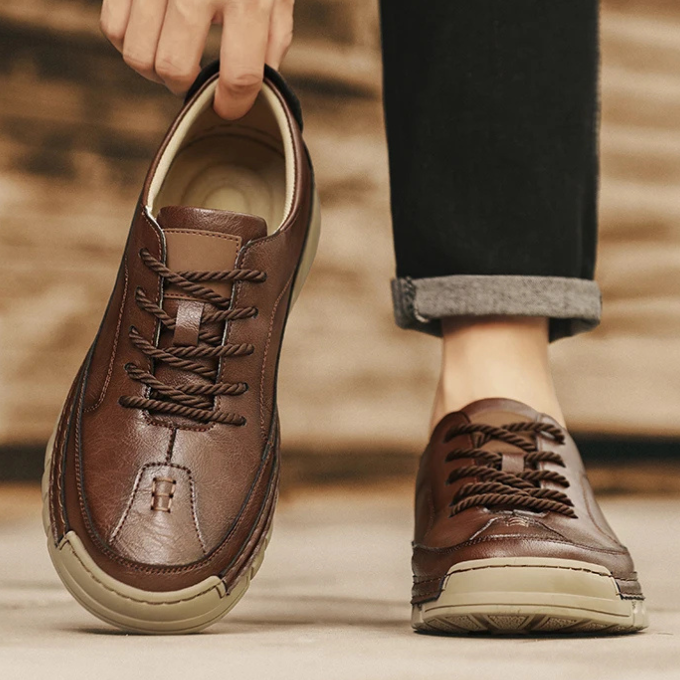 Men's Smart Casual Shoes with Cushioned Non-Slip Sole