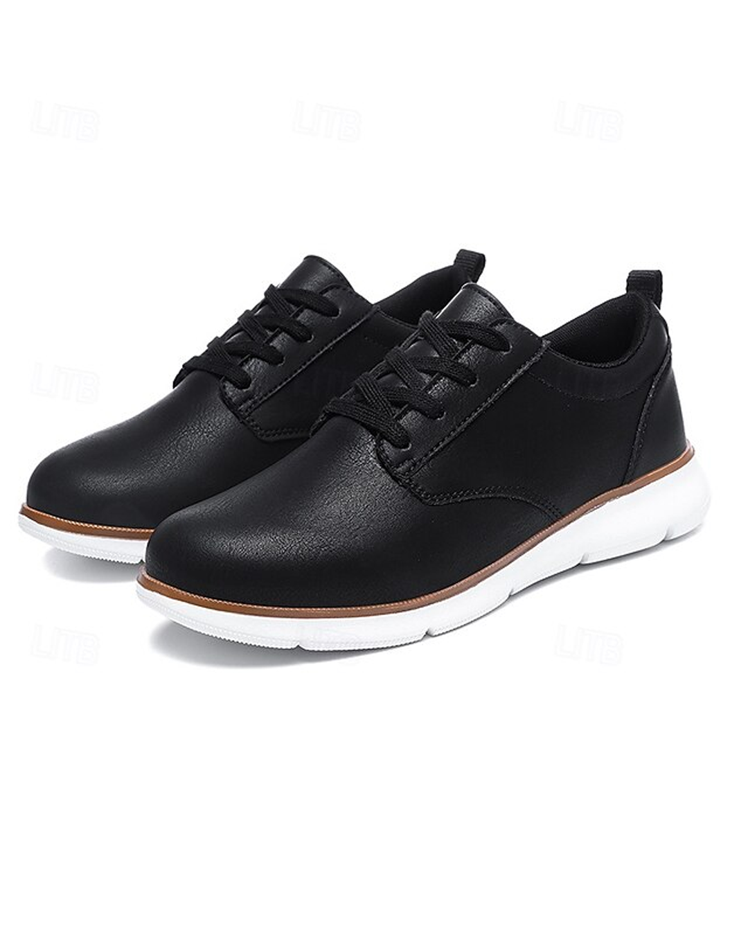 Lace-Up Men's Casual Sneakers with Lightweight Sole