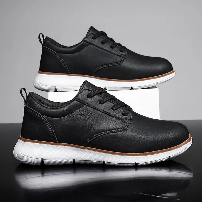 Lace-Up Men's Casual Sneakers with Lightweight Sole