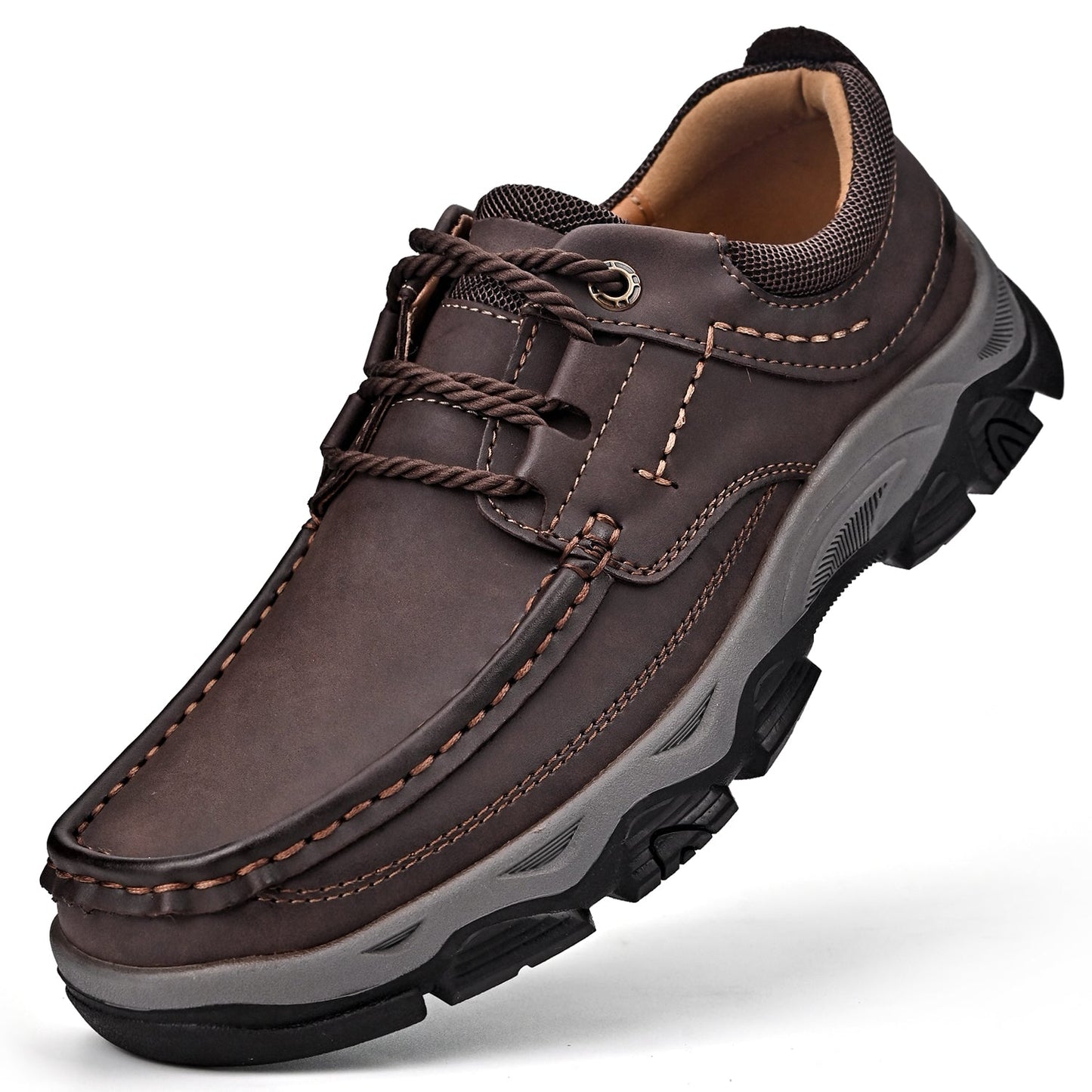 Men's Orthopedic Casual Loafers with Arch Support and Slip Resistance