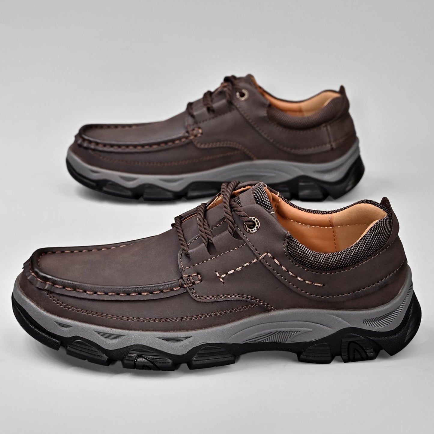 Men's Orthopedic Casual Loafers with Arch Support and Slip Resistance