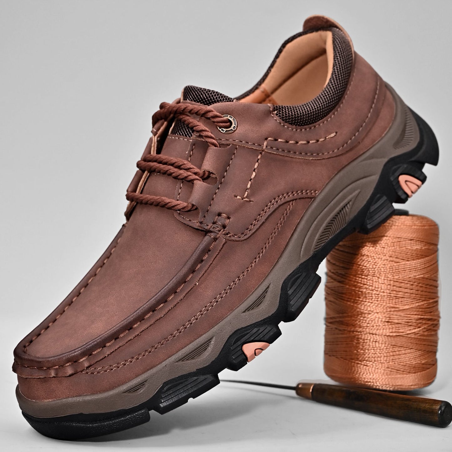 Men's Orthopedic Casual Loafers with Arch Support and Slip Resistance