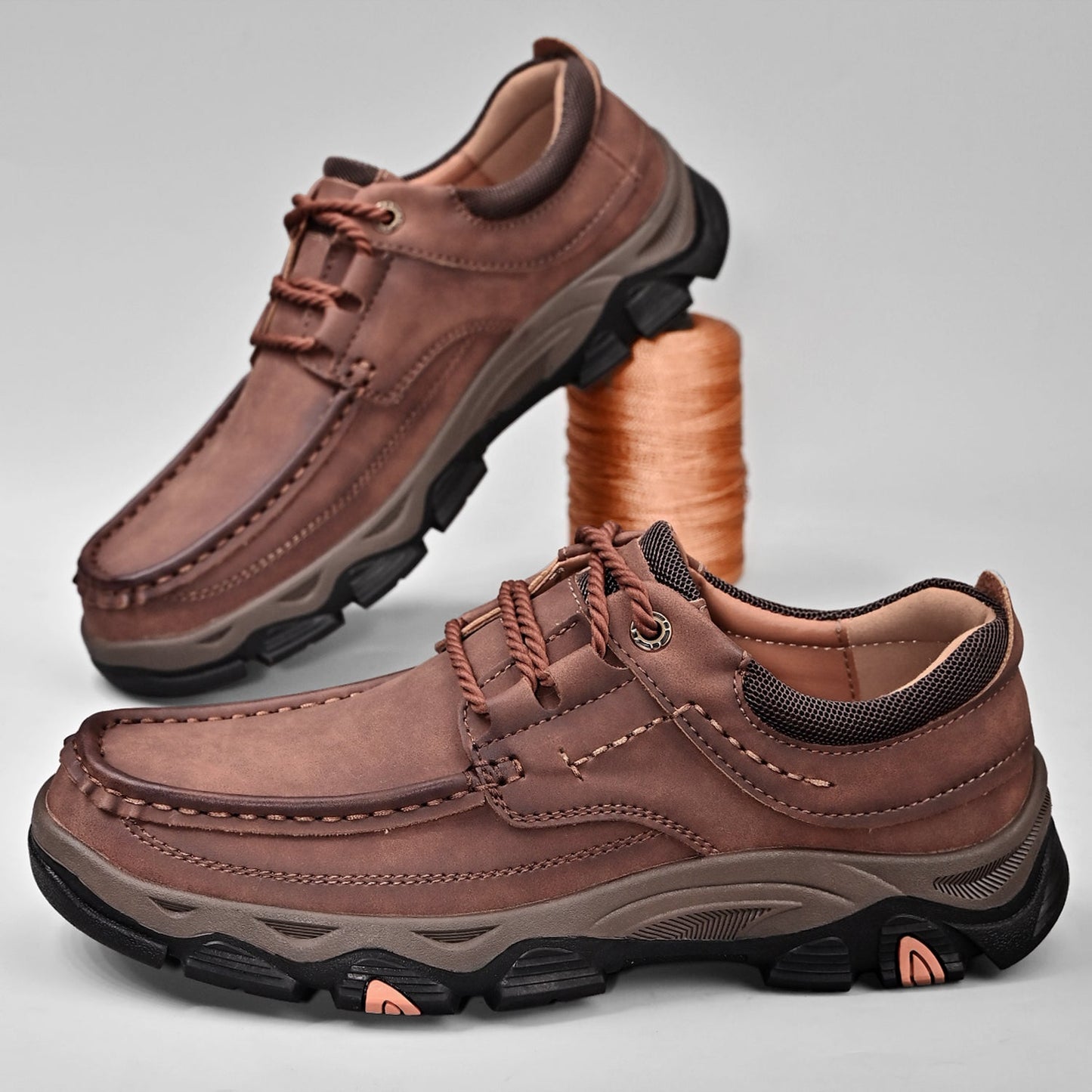 Men's Orthopedic Casual Loafers with Arch Support and Slip Resistance