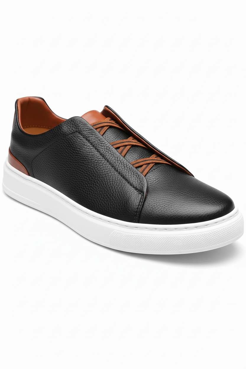 Men's Slip-On Comfort Loafers with Cushioned Insole