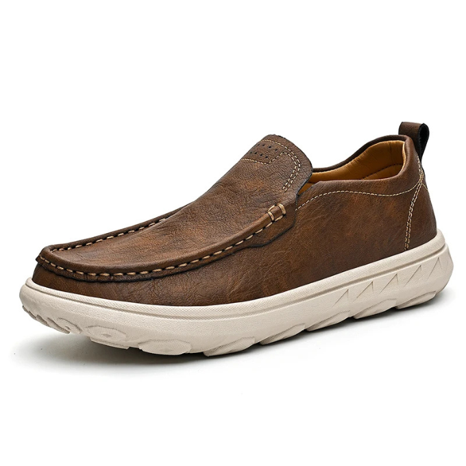 Men's Premium Slip-On Loafers with Cushioned Comfort