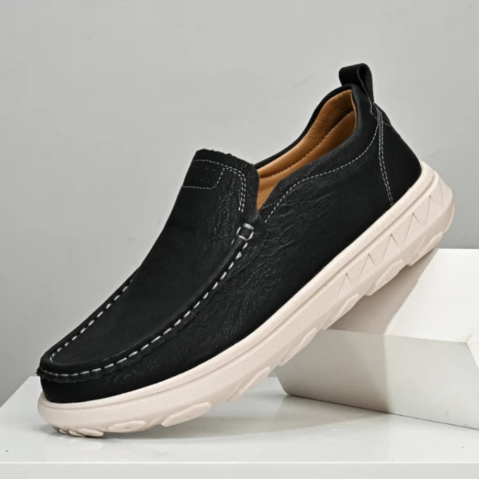 Men's Premium Slip-On Loafers with Cushioned Comfort