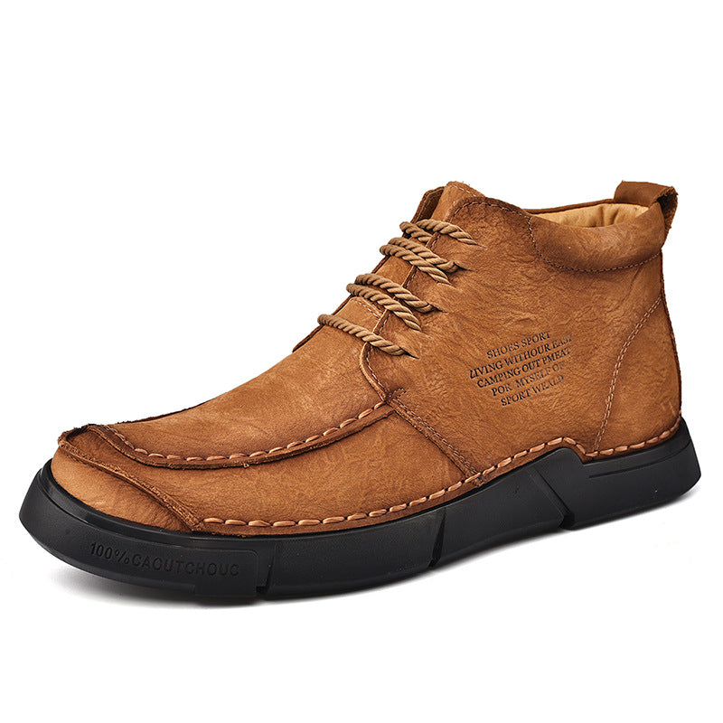 Men's Orthopedic High-Top Winter Boots for Comfort and Support