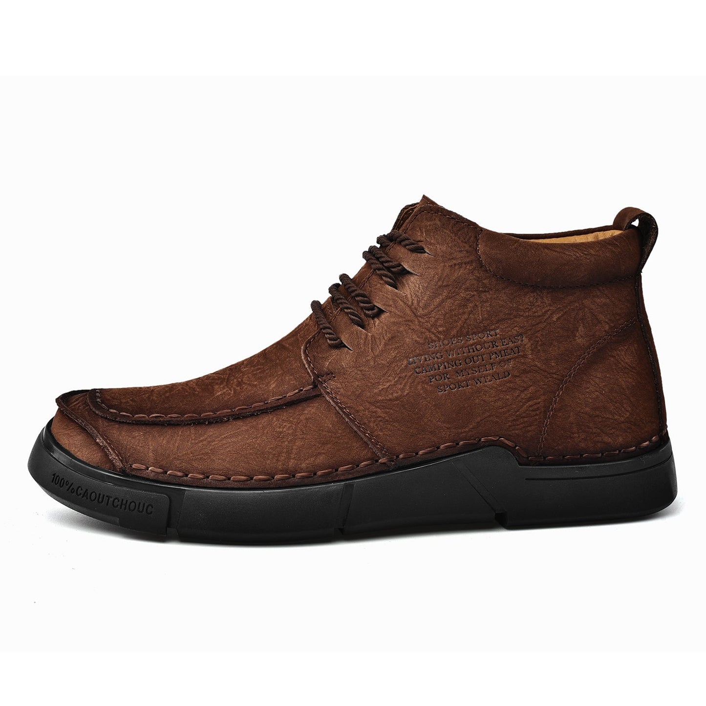 Men's Orthopedic High-Top Winter Boots for Comfort and Support