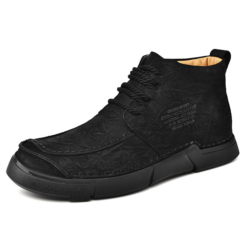 Men's Orthopedic High-Top Winter Boots for Comfort and Support