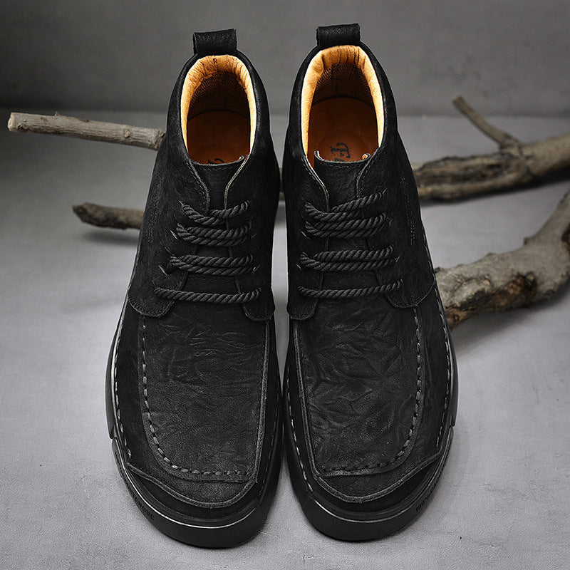 Men's Orthopedic High-Top Winter Boots for Comfort and Support