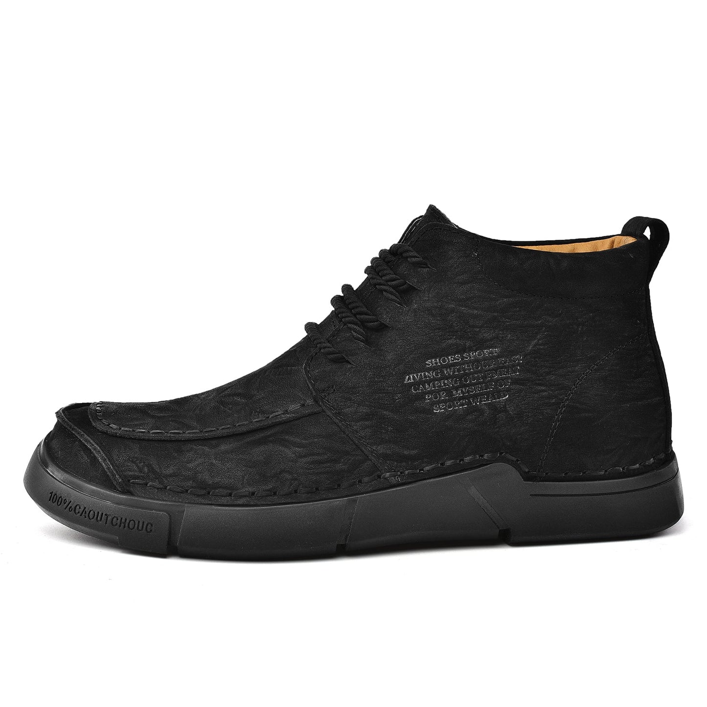 Men's Orthopedic High-Top Winter Boots for Comfort and Support