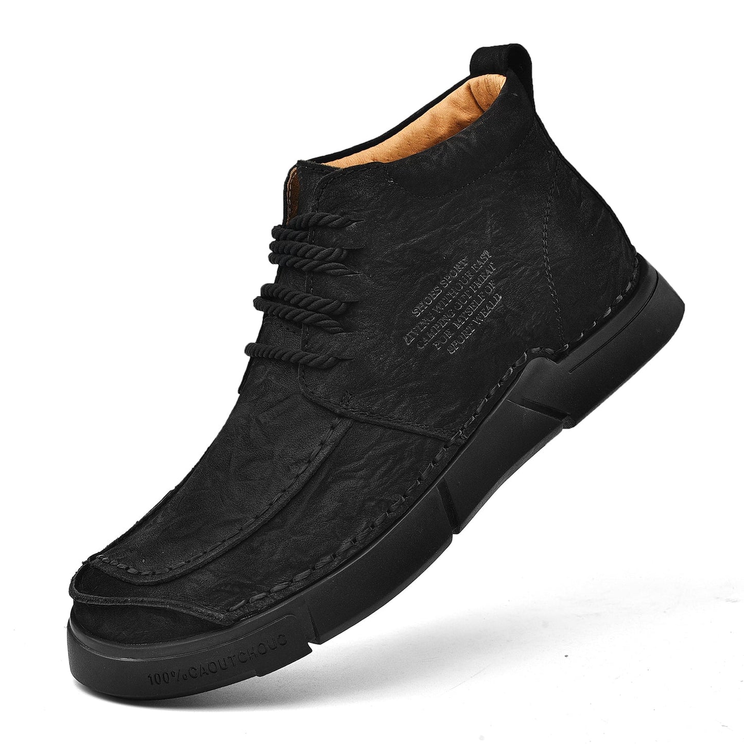 Men's Orthopedic High-Top Winter Boots for Comfort and Support