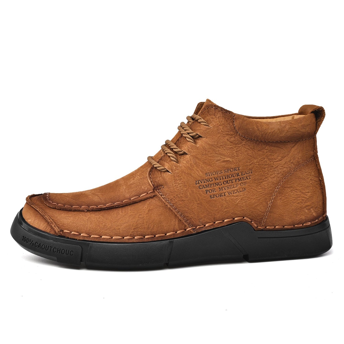 Men's Orthopedic High-Top Winter Boots for Comfort and Support