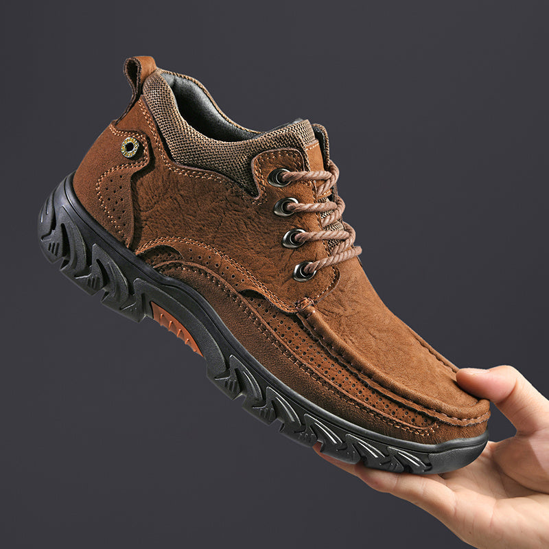 Men's Casual Short Boots for Outdoor Comfort and Support