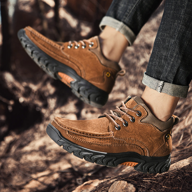 Men's Casual Short Boots for Outdoor Comfort and Support