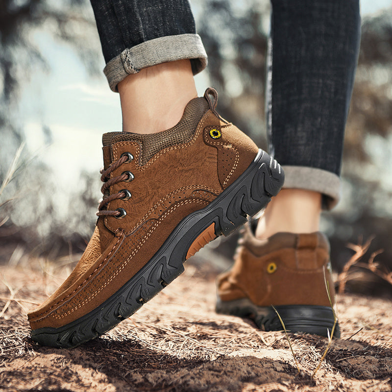 Men's Casual Short Boots for Outdoor Comfort and Support