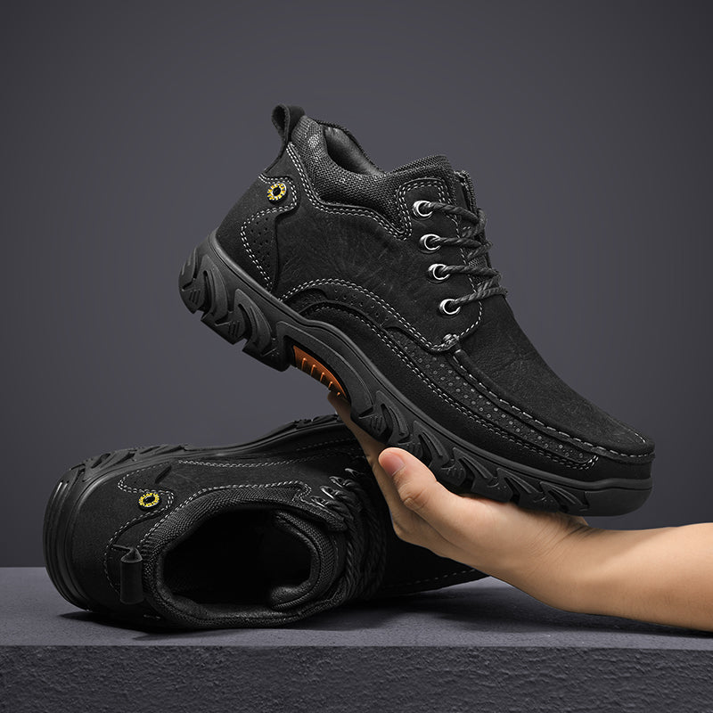 Men's Casual Short Boots for Outdoor Comfort and Support