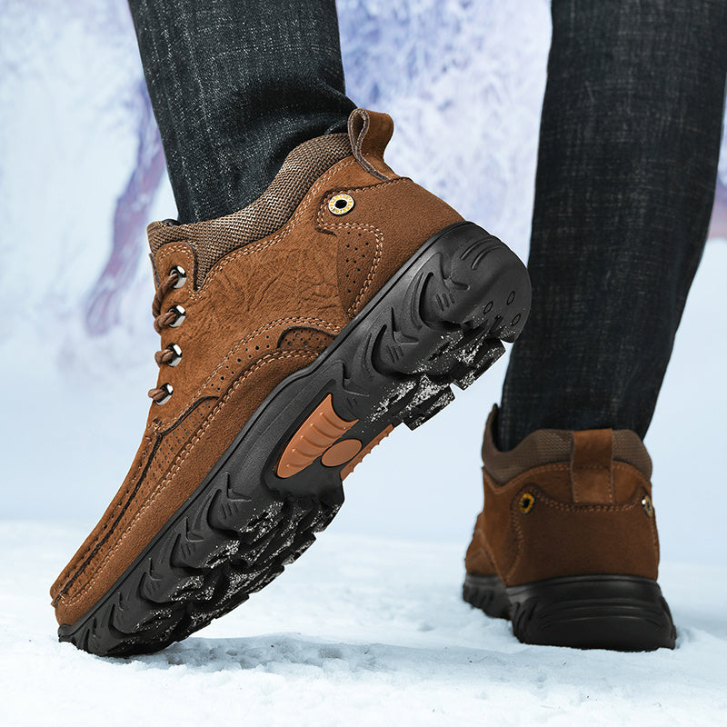 Men's Casual Short Boots for Outdoor Comfort and Support