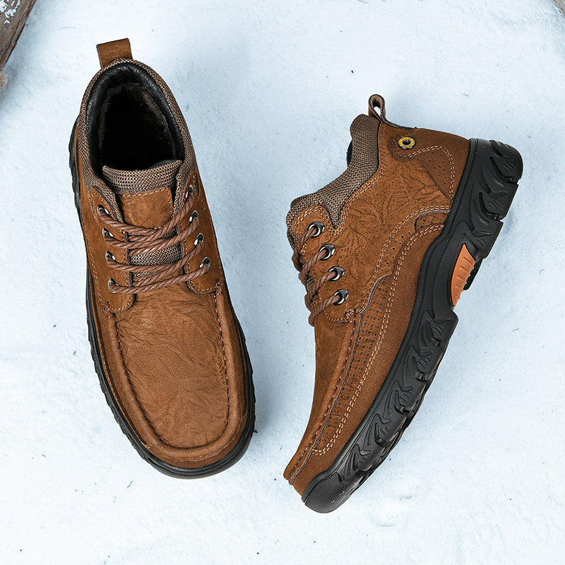 Men's Casual Short Boots for Outdoor Comfort and Support
