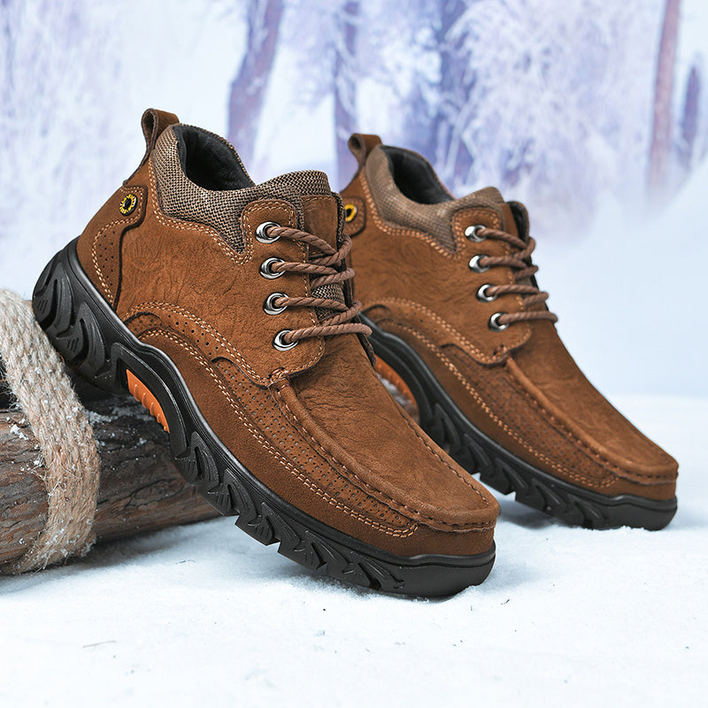 Men's Casual Short Boots for Outdoor Comfort and Support
