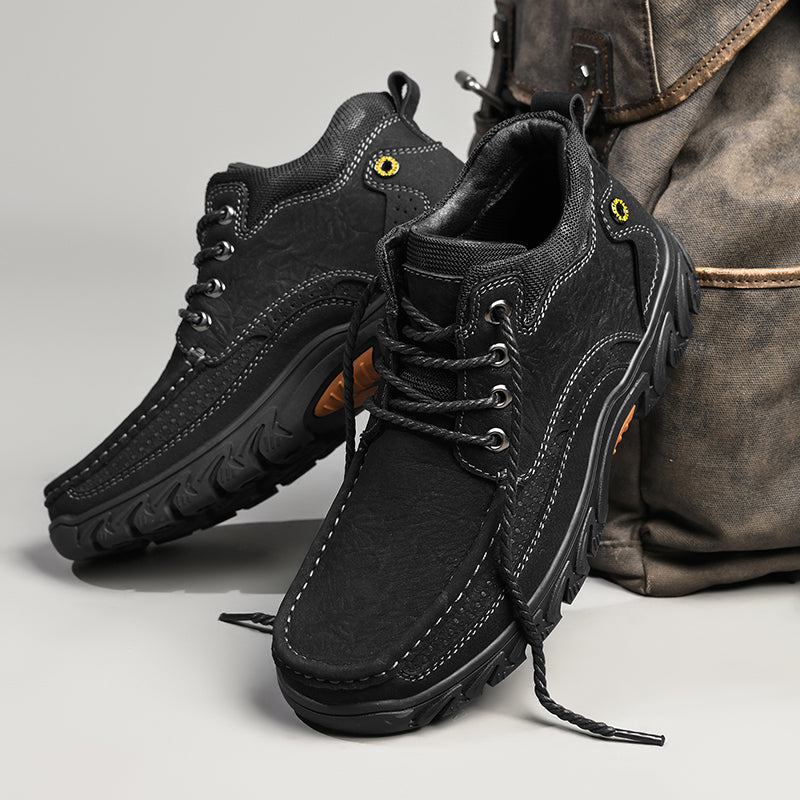Men's Casual Short Boots for Outdoor Comfort and Support