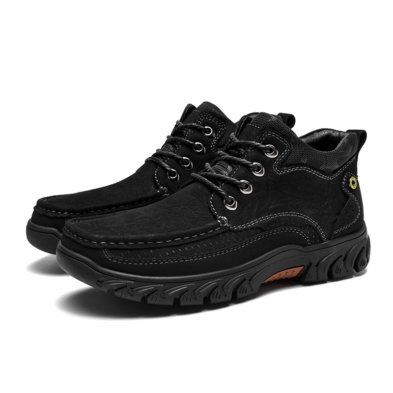 Men's Casual Short Boots for Outdoor Comfort and Support