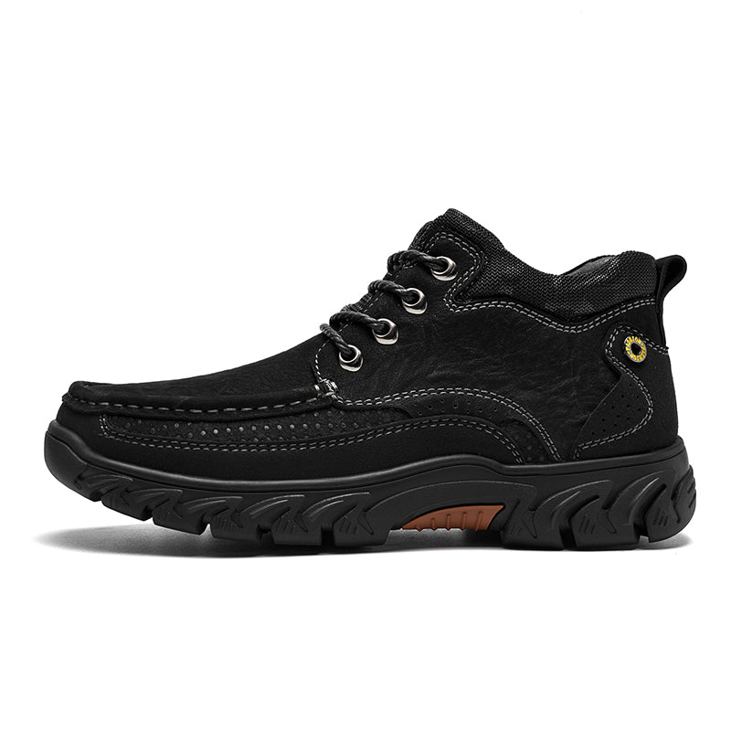 Men's Casual Short Boots for Outdoor Comfort and Support
