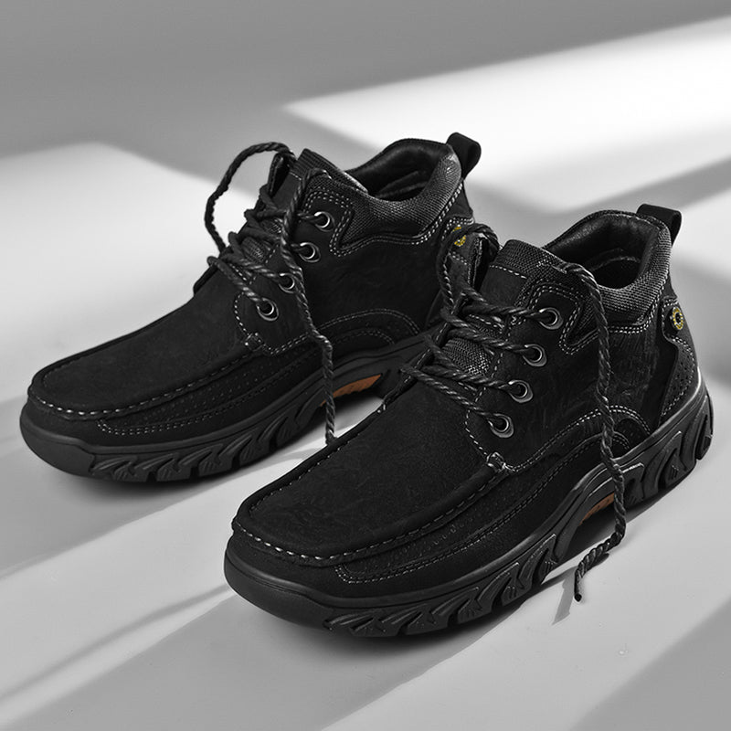 Men's Casual Short Boots for Outdoor Comfort and Support