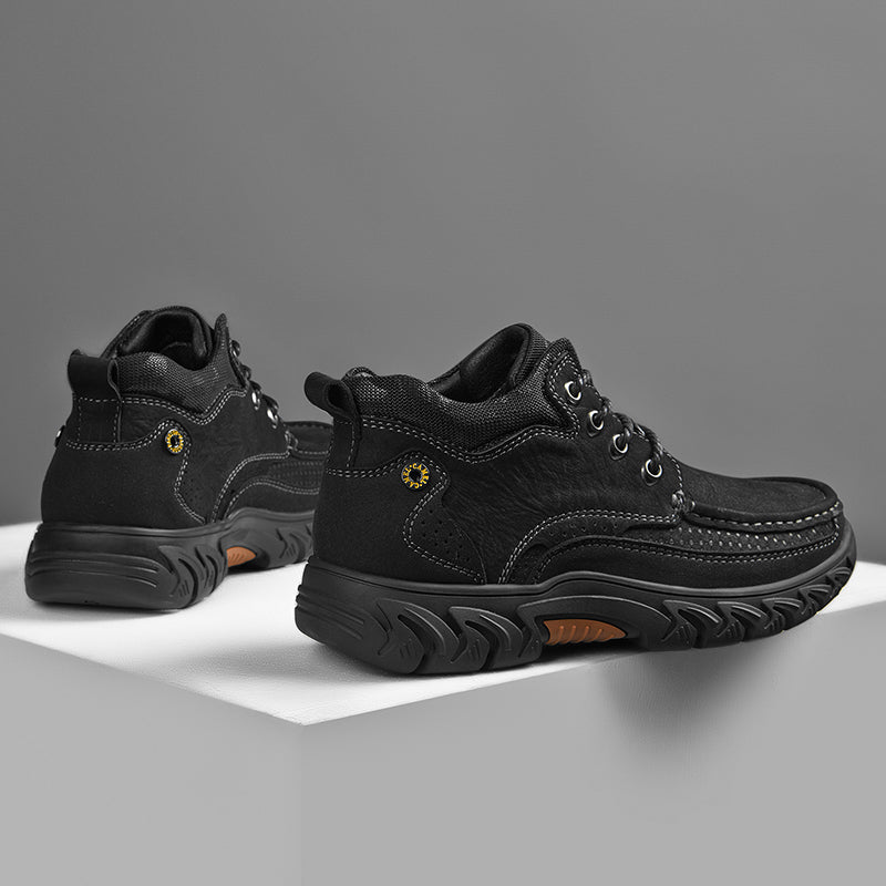 Men's Casual Short Boots for Outdoor Comfort and Support