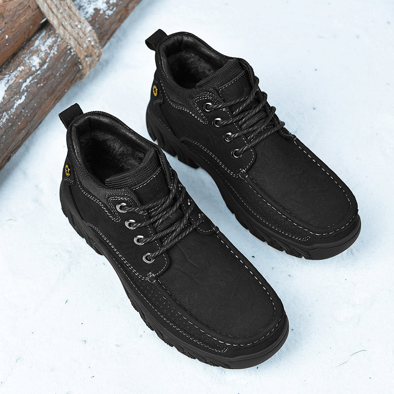 Men's Casual Short Boots for Outdoor Comfort and Support