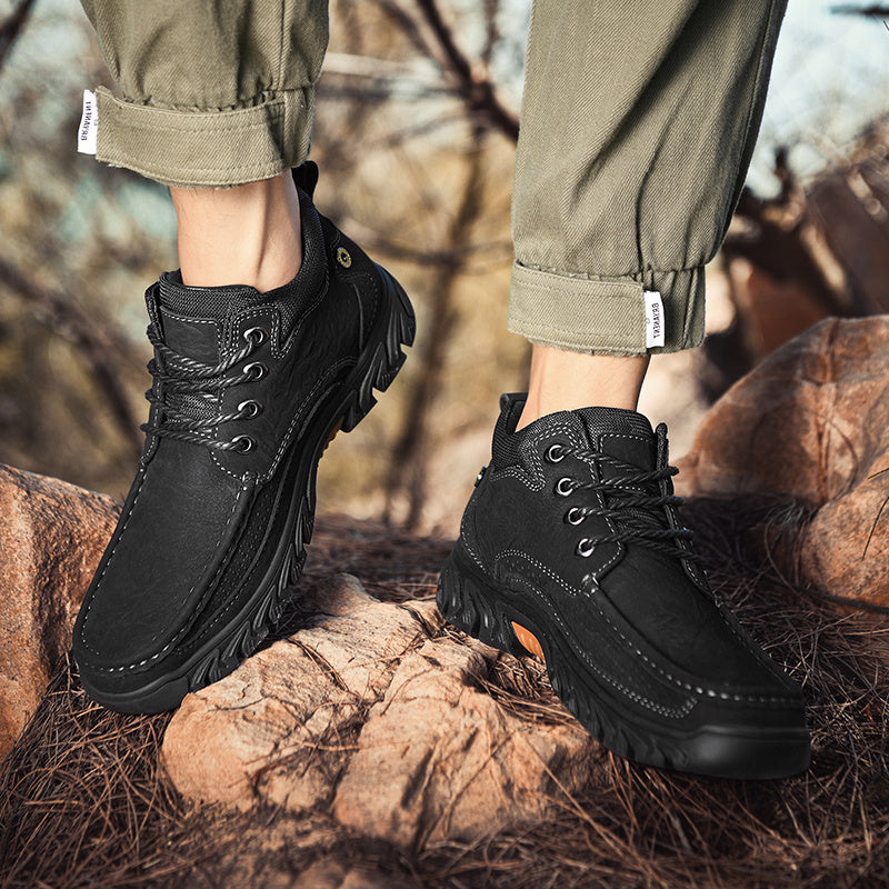 Men's Casual Short Boots for Outdoor Comfort and Support