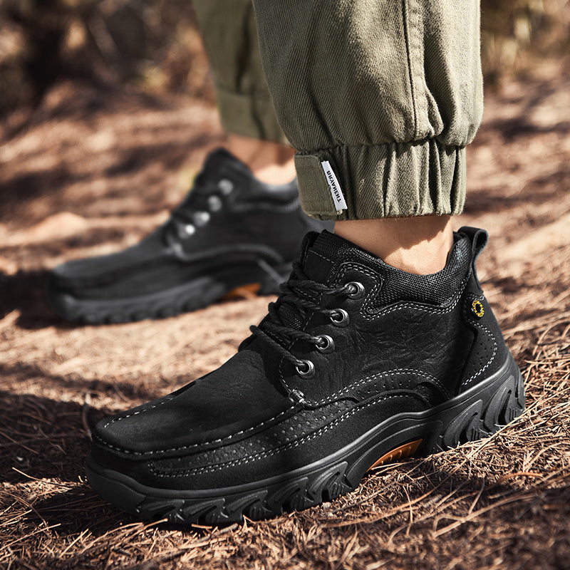 Men's Casual Short Boots for Outdoor Comfort and Support