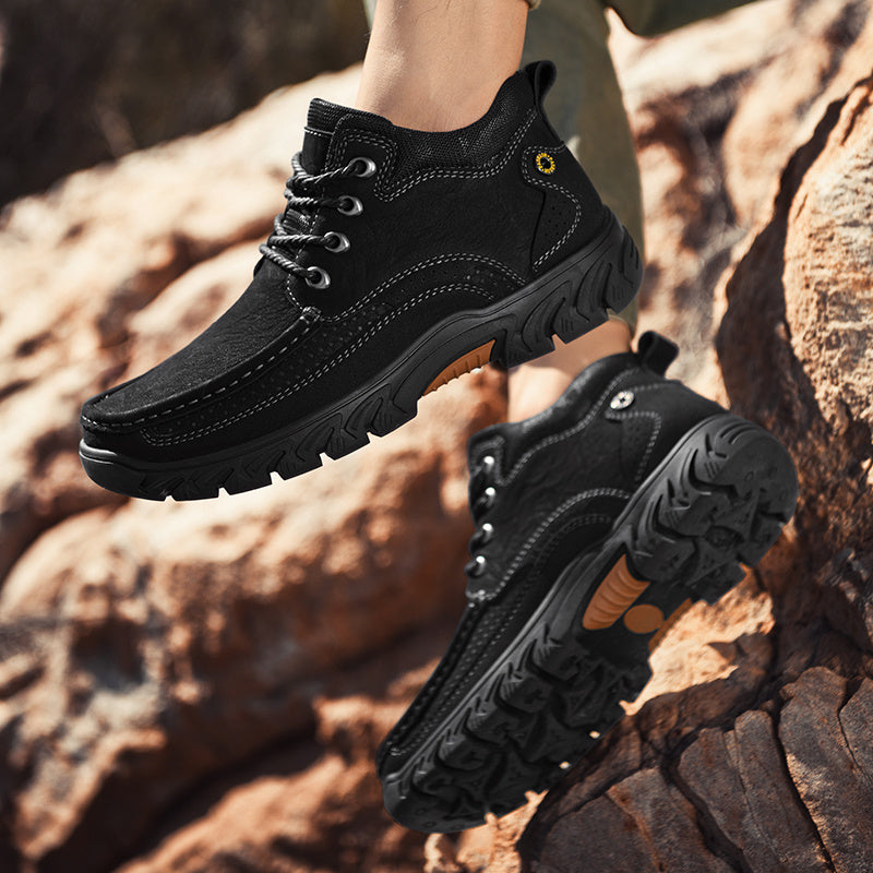 Men's Casual Short Boots for Outdoor Comfort and Support