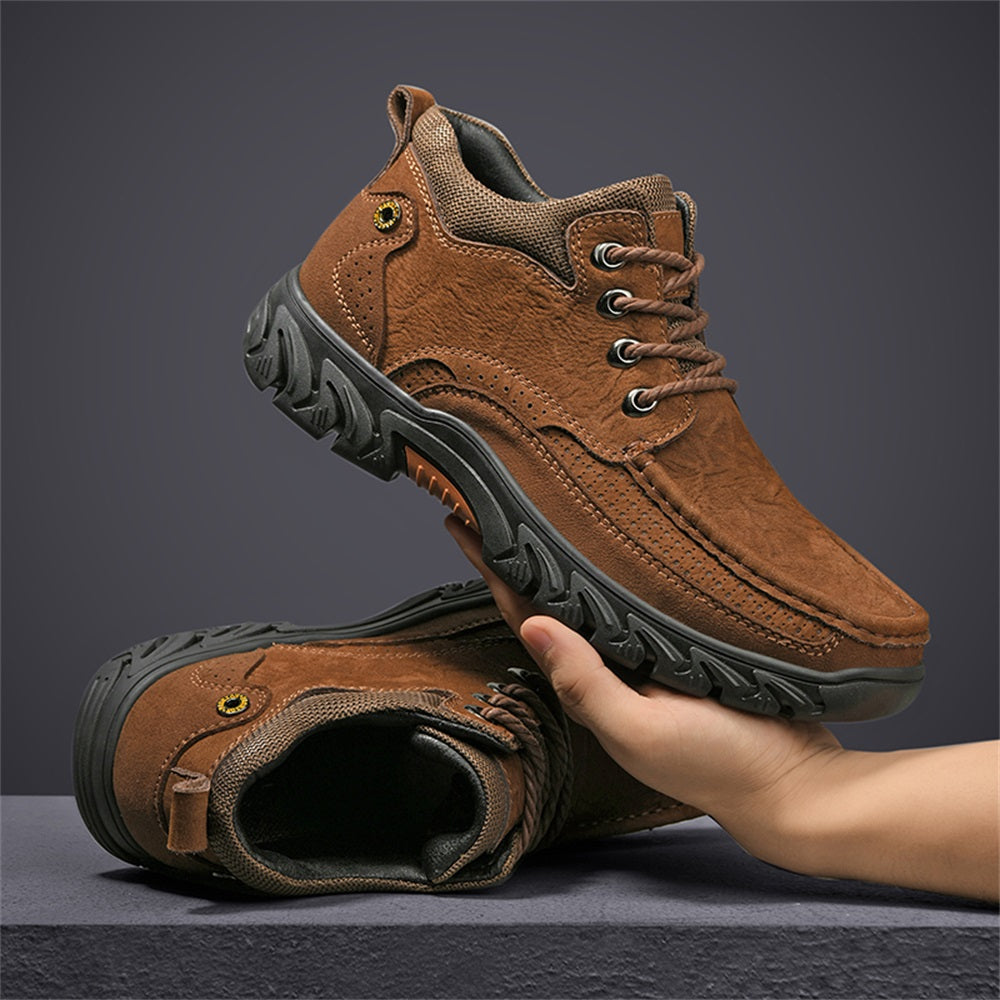 Men's Casual Short Boots for Outdoor Comfort and Support