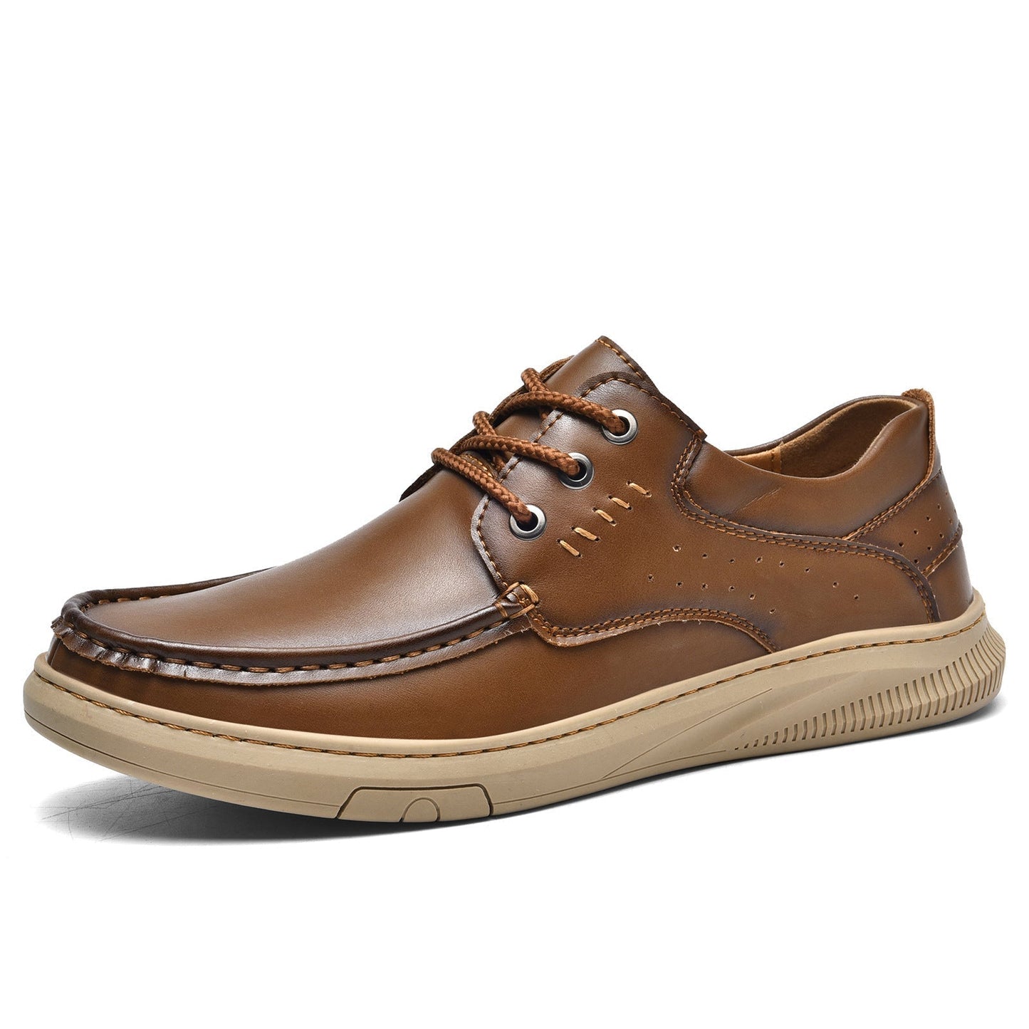 Men's Comfort Slip-On Penny Loafers with Cushioned Insole