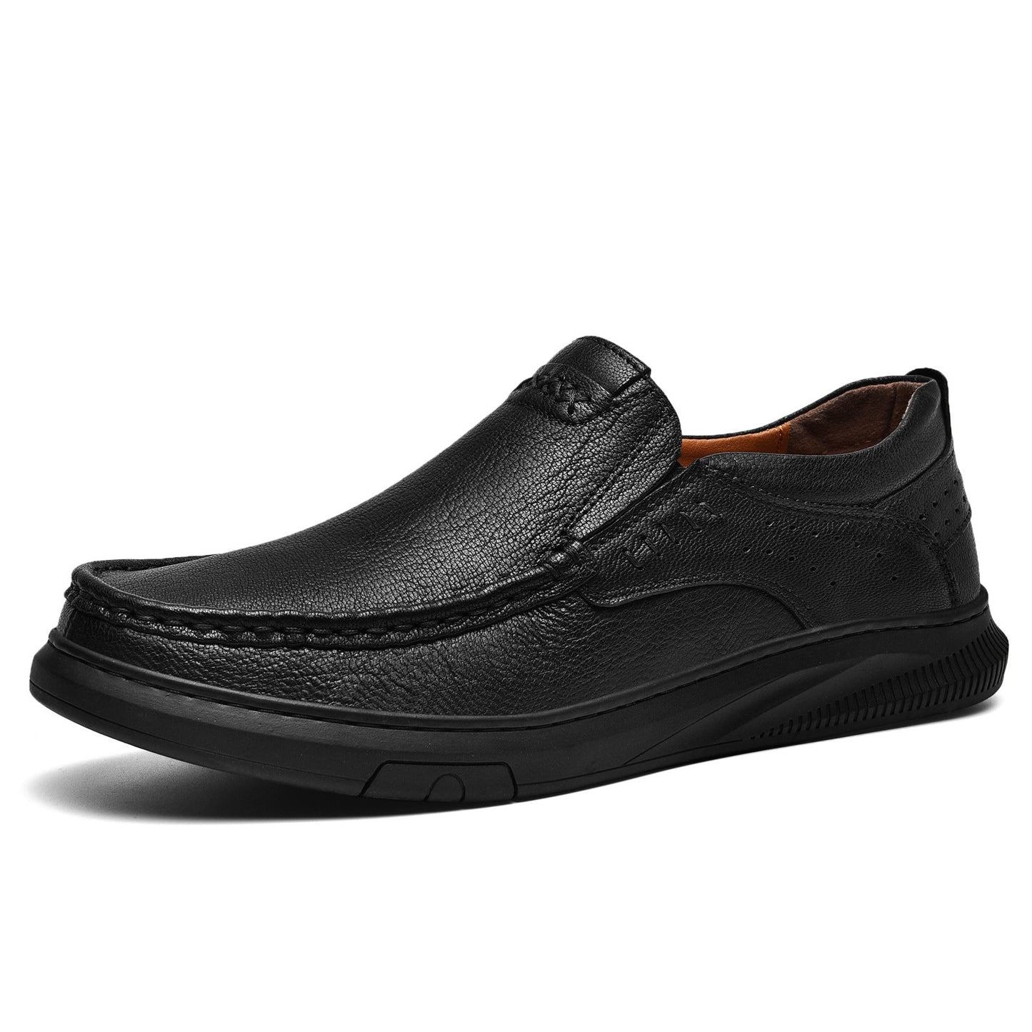 Men's Comfort Slip-On Penny Loafers with Cushioned Insole