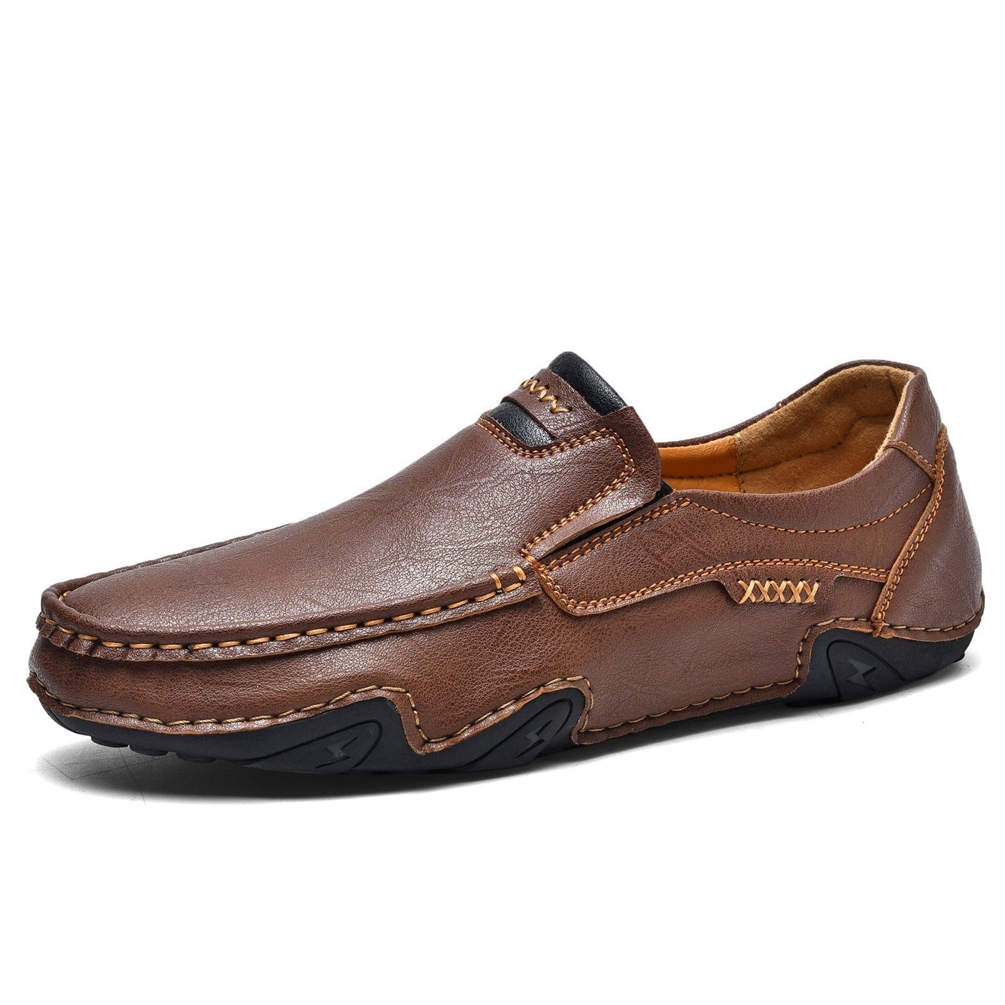 Men's Slip-On Casual Loafers with Cushioned Insole